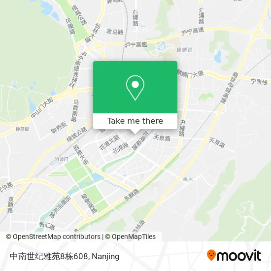 中南世纪雅苑8栋608 map