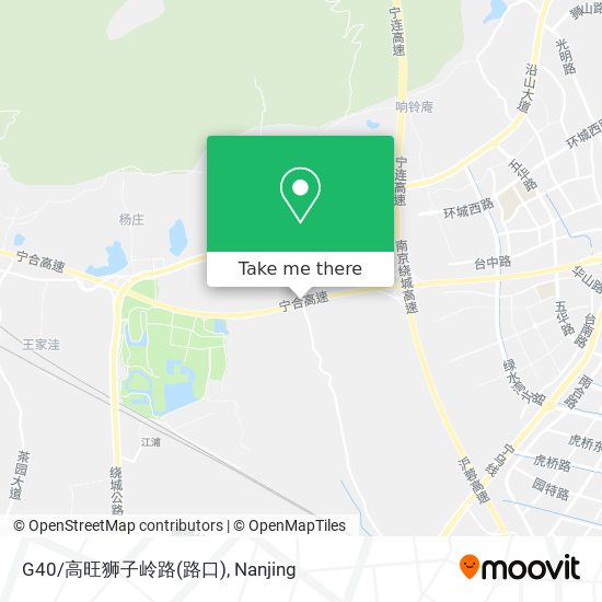 G40/高旺狮子岭路(路口) map