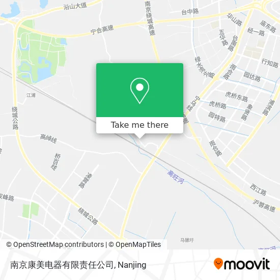 南京康美电器有限责任公司 map