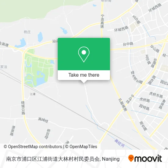 南京市浦口区江浦街道大林村村民委员会 map