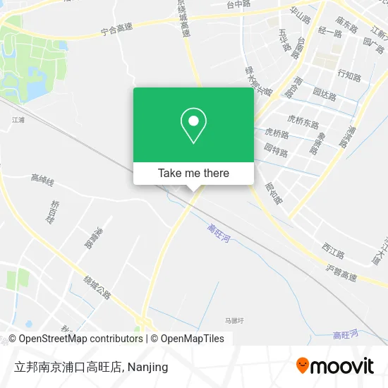 立邦南京浦口高旺店 map