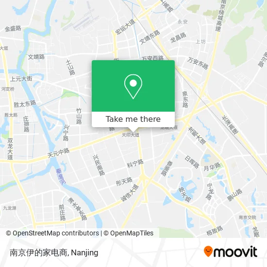 南京伊的家电商 map
