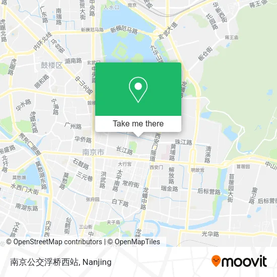 南京公交浮桥西站 map