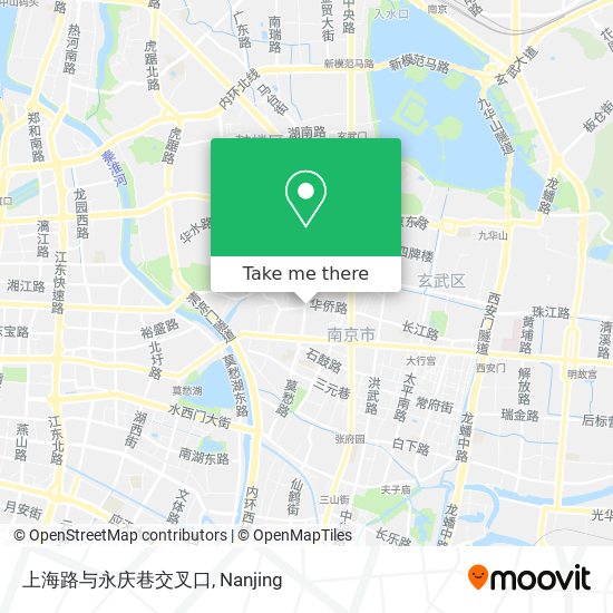 上海路与永庆巷交叉口 map