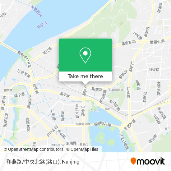 和燕路/中央北路(路口) map