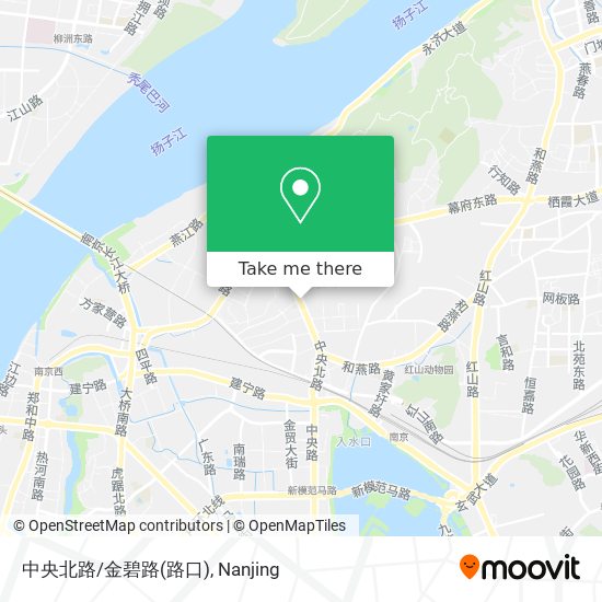 中央北路/金碧路(路口) map