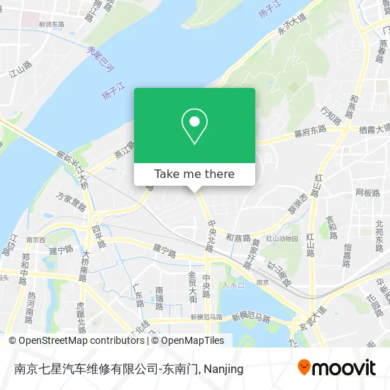 南京七星汽车维修有限公司-东南门 map