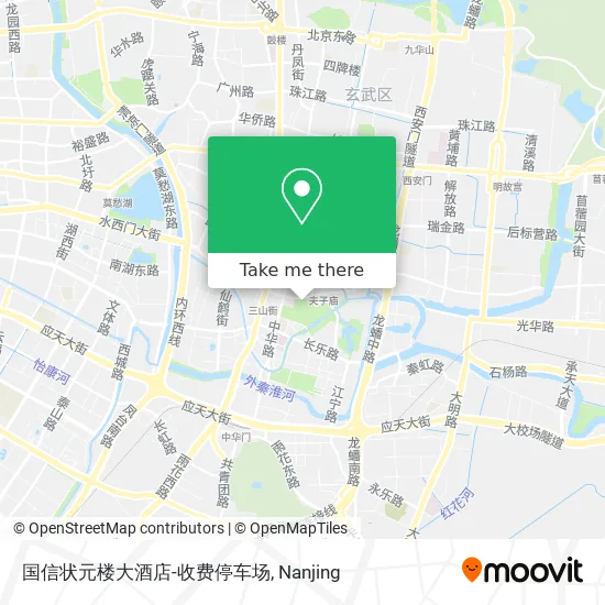 国信状元楼大酒店-收费停车场 map