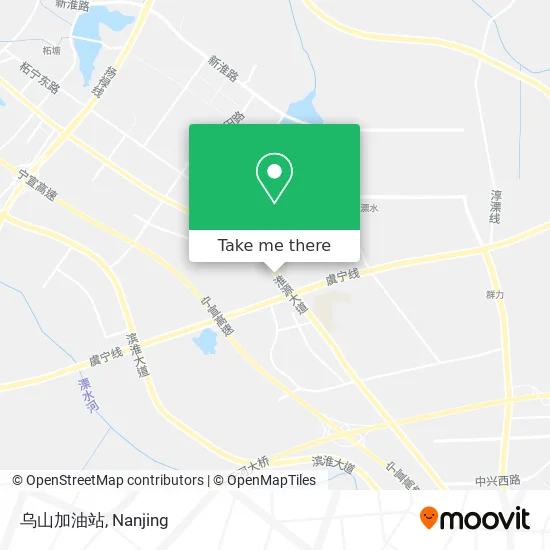 乌山加油站 map