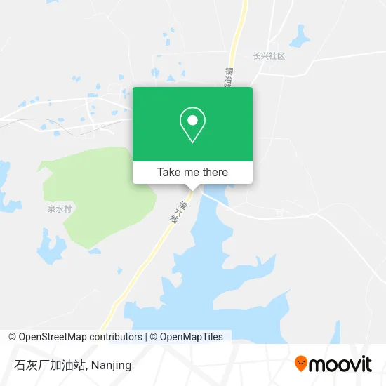 石灰厂加油站 map