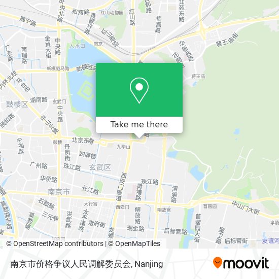 南京市价格争议人民调解委员会 map