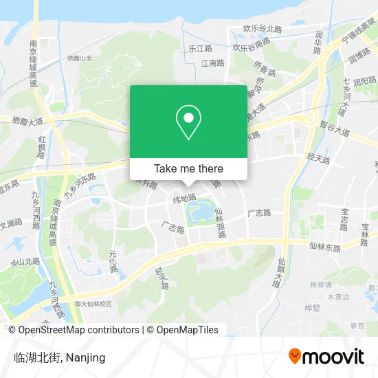临湖北街 map