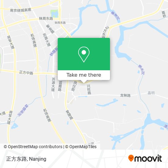 正方东路 map