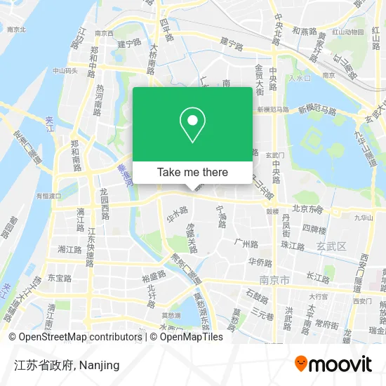 江苏省政府 map