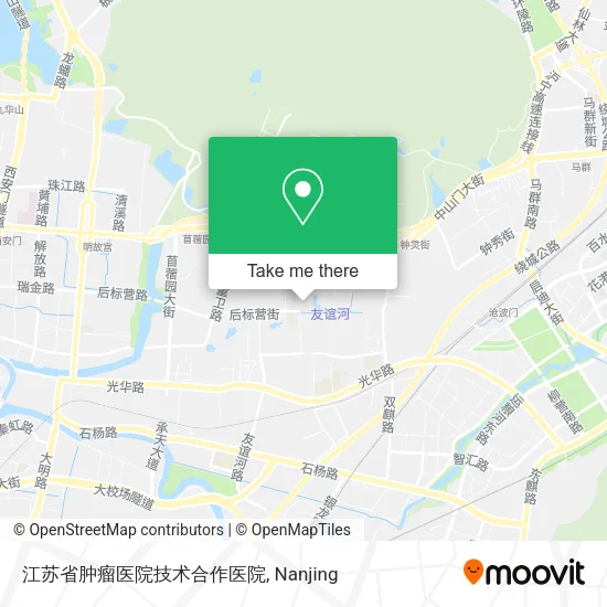 江苏省肿瘤医院技术合作医院 map