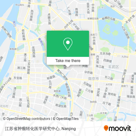 江苏省肿瘤转化医学研究中心 map