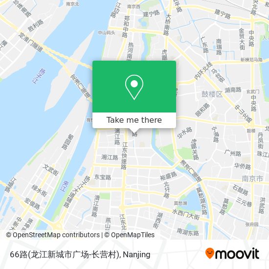 66路(龙江新城市广场-长营村) map