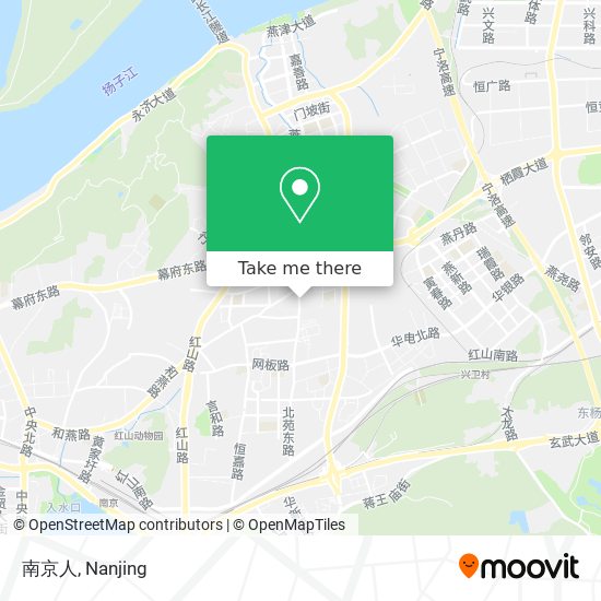 南京人 map