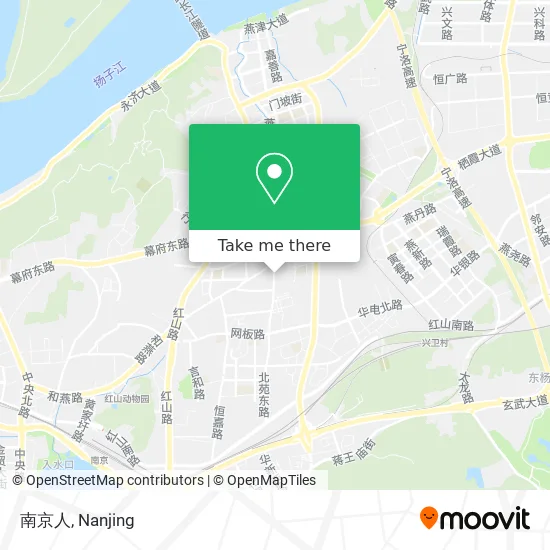 南京人 map