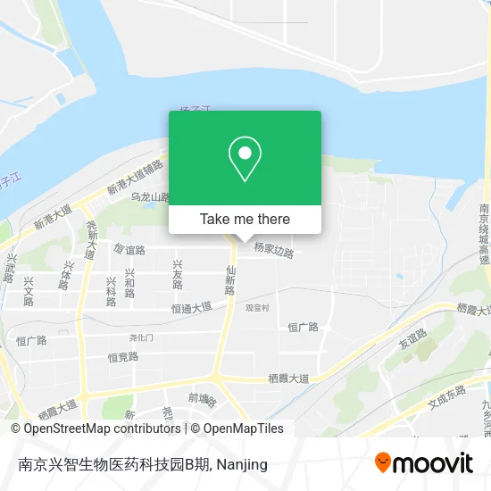 南京兴智生物医药科技园B期 map