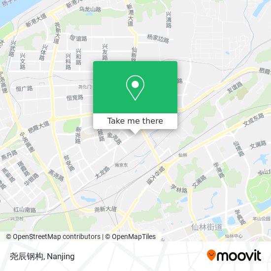 尧辰钢构 map