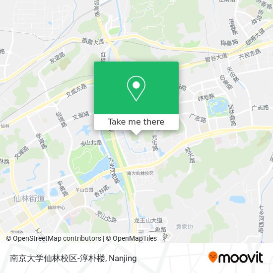 南京大学仙林校区-淳朴楼 map