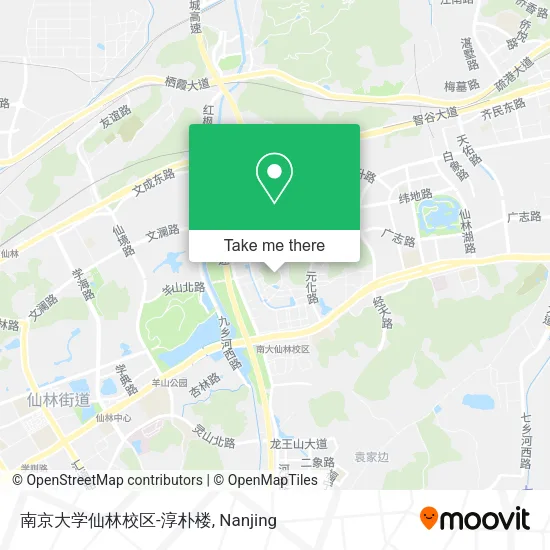南京大学仙林校区-淳朴楼 map