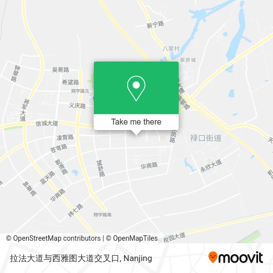 拉法大道与西雅图大道交叉口 map
