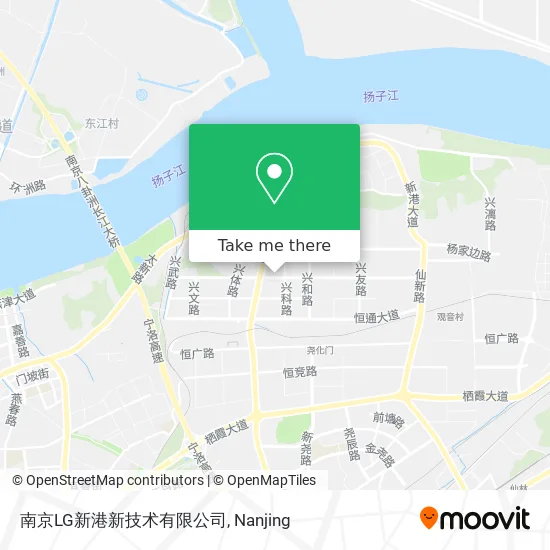 南京LG新港新技术有限公司 map