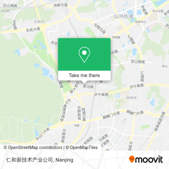 仁和新技术产业公司 map