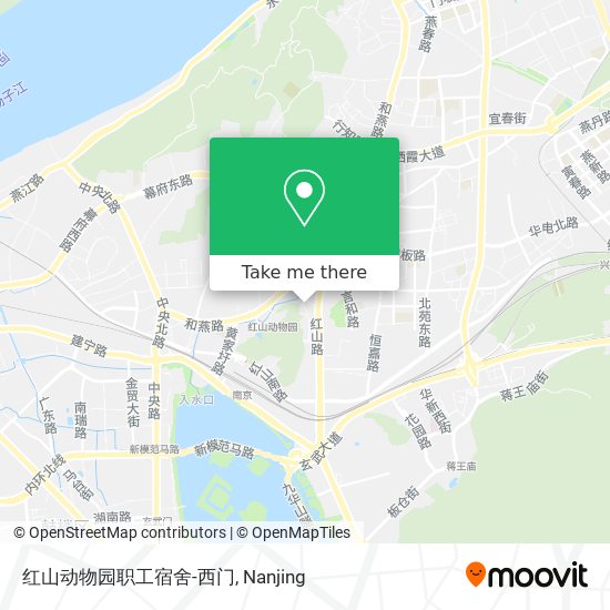 红山动物园职工宿舍-西门 map