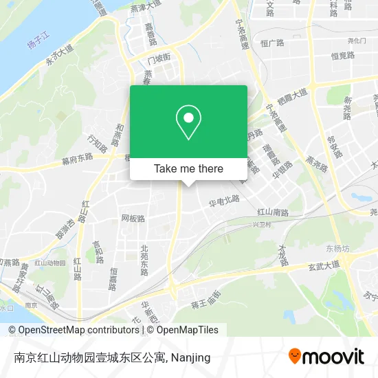 南京红山动物园壹城东区公寓 map