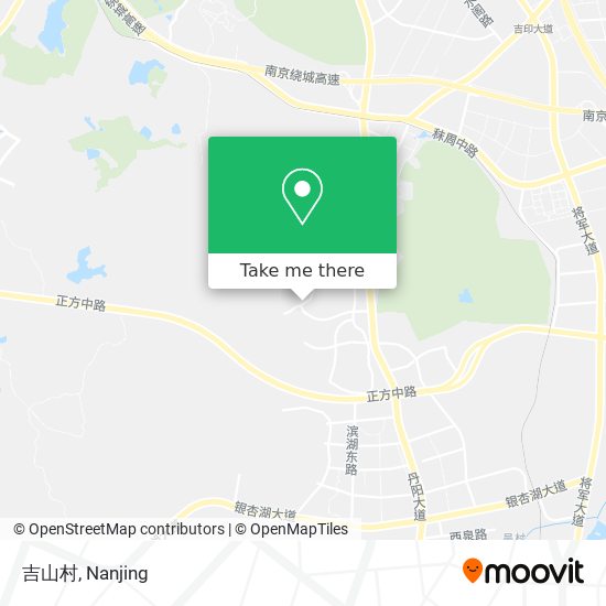 吉山村 map
