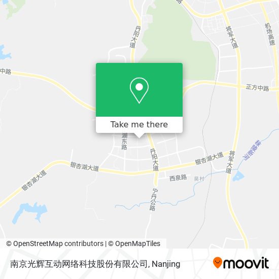 南京光辉互动网络科技股份有限公司 map