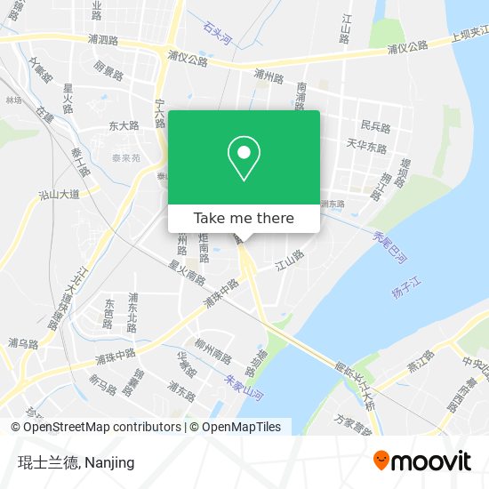 琨士兰德 map
