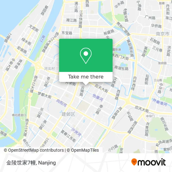 金陵世家7幢 map