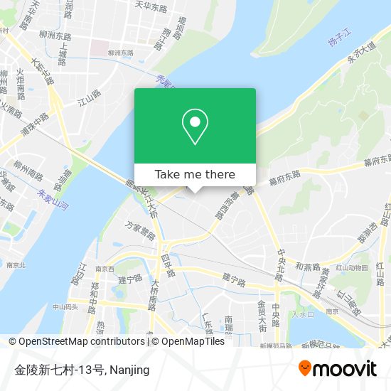 金陵新七村-13号 map