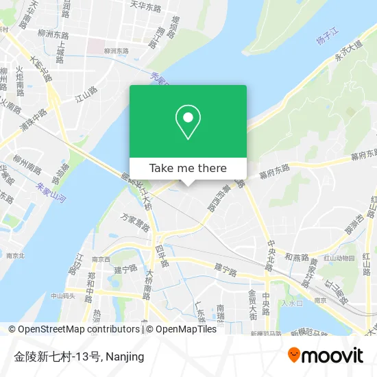 金陵新七村-13号 map