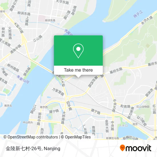 金陵新七村-26号 map