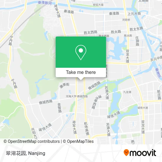 翠湖花园 map