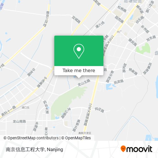 南京信息工程大学 map