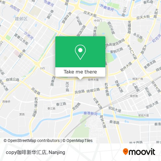 copy咖啡新华汇店 map
