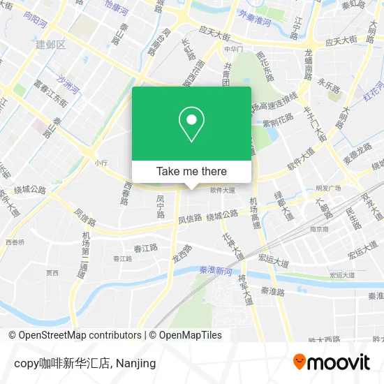copy咖啡新华汇店 map