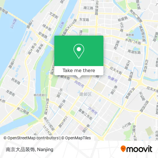 南京大品装饰 map