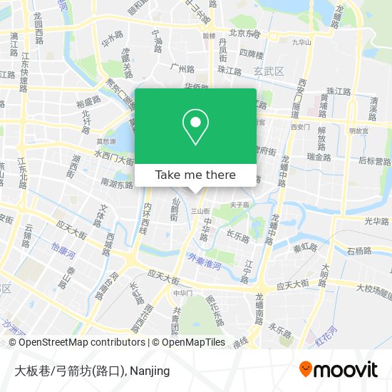 大板巷/弓箭坊(路口) map