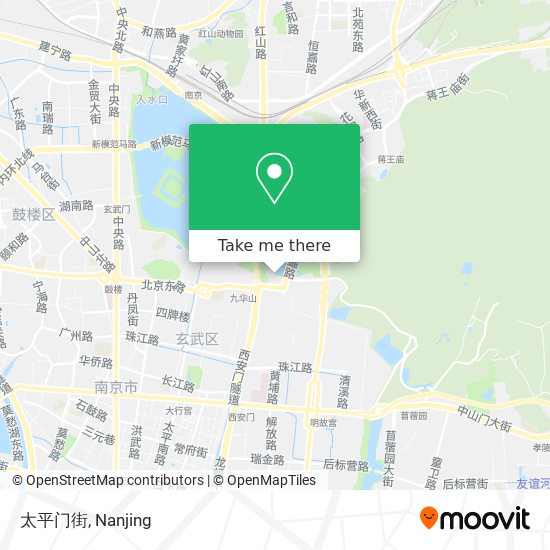 太平门街 map