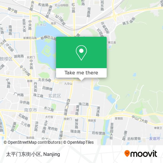 太平门东街小区 map