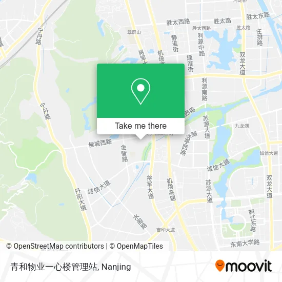 青和物业一心楼管理站 map