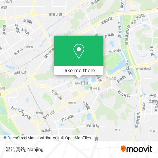 温洁宾馆 map