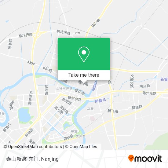 泰山新寓-东门 map